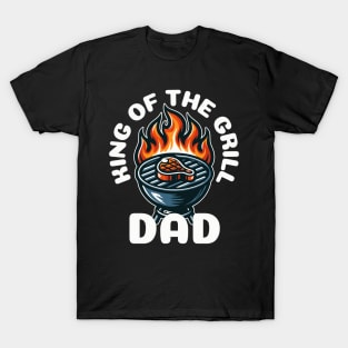 Dad King of the Grill T-Shirt